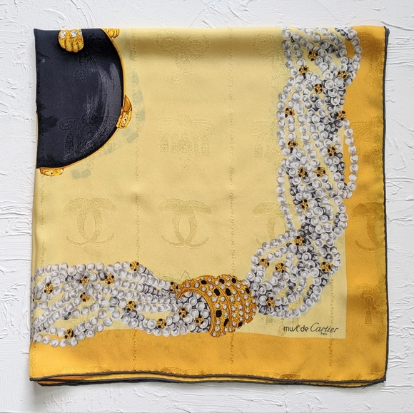Cartier Silk Scarf - Picture 3 of 6